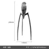 Pulpo Moderno Simple Pulpo Plateado Extractor de Jugos Alienígena Modelo Decoración Habitación Restaurante Cocina Sala de Estar Decoración Suave