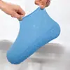 Cubrezapatos Impermeables para Exteriores, Portátiles, a Prueba de Lluvia, Antideslizantes, Antinieve, Resistentes al Desgaste, Cubrezapatos para el Hogar para Adultos y Niños