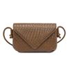 Nuevo bolso tejido de moda para mujer exquisito casual que combina con todo bolso de hombro diseño de nicho textura personalidad moderno bolso bandolera