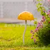 Cogumelo Metálico Colorido Novo Transfronteiriço Cogumelo Artificial Decoração Interna e Externa Decoração de Jardim e Pátio Plantas em Vasos de Chão