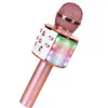 Nuevo Micrófono Bluetooth WS858 858L Micrófono Inalámbrico de Mano Linterna de Audio Transfronteriza Fábrica Ksong Bao