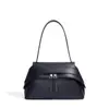 Bolso Cruzado de Moda Nuevo 2026, Bolso tipo Silla de Montar de Nicho con Diseño Simple de Hombro, Versátil para el Trayecto Diario, Bolso Cruzado con Asa