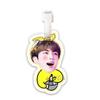 Etiqueta de equipaje Jin shuozhen de la Liga Juvenil a prueba de balas, colgante para mochila escolar, cadena, adorno colgante, etiqueta colgante, mismo estilo de TikTok