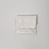 Porta-moedas de PU Acolchoado Cor Doce Coração de Amor Portátil Bolsa de Armazenamento para Absorventes Grande Capacidade Clutch para Joias