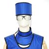 Conjunto de Cinco Peças de Roupa de Chumbo Sanyi Lead Clothes Chapéu Lenço Óculos de Chumbo para Indústria Nuclear Odontologia Medicina Roupa de Chumbo Protetora de Raio-X terno