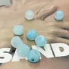 Botões Decorativos Coloridos com Borda de Resina e Buraco Estilo Chinês Étnico Dinastia Han Traje Tang Cheongsam Botões Acessórios para Roupas