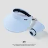 Chapéu de Sol Grande à Prova de Vento com Aba Chapéu de Sol para Protetor Solar Chapéu de Equitação Corda Vazio Superior Simples Chapéu de Verão Feminino