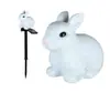 Lámpara de Resina de Animales Simulados de Colores Lámpara Exterior con Energía Solar Lámpara de Ambiente Lámpara de Patio Lámpara Decorativa para Paisajismo de Jardín Sensor