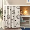 Cortina para litera de tren, herramienta de privacidad para viajes, cortina de cama semiopaca, tela opaca especial para literas de dormitorio