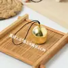 Latón Cobre Puro Campanas de Cobre Accesorios DIY Sonido Fuerte Carrillón de Viento Colgante Colgante de Puerta Campana de Cobre Colgante de Gato Perro Navidad