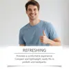Barra de Inhalación Nasal para el Cuidado Masculino Ximonth Disfruta Aire Fresco Refrescante y Cuadriculado Cuidado Masculino Barra de Inhalación Nasal Portátil