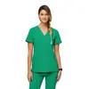Uniforme Cirúrgico Unisex para Médico e Enfermeiro de Hospital, Respirável e Não Abafante, Roupa Cirúrgica de Comércio Exterior