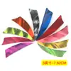 Escudo de 3 pulgadas camuflaje colorido multicolor alta velocidad flecha y arco pluma pluma real fabricantes suministro transfronterizo puro natural al por mayor