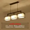 Lámpara Rectangular Moderna Simple de Tres Cabezales para Comedor, Lámpara de Mesa para Salón de Té de Hotel, Bar, Candelabro Personalizado para Comedor, Salón de Té