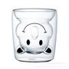 Taza de Café Aislada de Vidrio de Doble Capa Antiescaldado, Taza de Leche, Taza de Vidrio de Doble Capa con Forma de Oso, Taza de Agua, Alto Valor Estético, Estilo Nuevo, Versátil