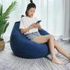 Nueva Tela para Funda de Sofá Perezoso Saco de Frijol Funda Interior Extraíble y Lavable Chaqueta para Sofá de Sala de Estar Dormitorio Salida de Fábrica