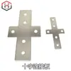 Placa de Conexión Externa para Perfil de Aluminio 303040406080 Tipo L Tipo T Tipo Cruz Reforzada Fortalecimiento Placa Recta