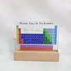 Producto de gran venta transfronteriza: Tabla Periódica de los Elementos Químicos de Secundaria Regalo de Cumpleaños Decoración de Escritorio para Aprendizaje Adorno, en Stock para Entrega Rápida