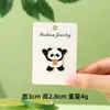 Broche de Panda Fofo de Desenho Animado Huahua Coleção Família Panda Insígnia de Metal Animal Acessórios para Roupas Infantis Presentes
