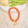 Pulsera Imitación Jade Hetian Conejo Marca Fu para Mujer Diseño de Nicho ins de Alto Valor Pulsera de Mano para Estudiante Regalo Antiguo para Novia