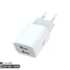 Cargador de Cabeza con Interfaz USB Dual Europea de 5V2A Certificado CE Adecuado para Pequeños Electrodomésticos Cargador de Teléfono Móvil Apple Android