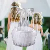 Estilo Occidental Encaje Boda Novia Lazo Romántico Flor Florero Niño Dulce Romántico Hecho a Mano Simple Suave Cesta de Flores