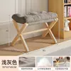 Reposapiés Taburete Reposapiés para Sofá de Casa Madera Maciza Plegable Taburete para Cambiar Zapatos Reposapiés Debajo de la Mesa Reposapiés de Oficina Artefacto