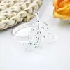 Venta Caliente Nuevo Estilo Comida Occidental Hotel Varios Anillos para Servilletas de Árbol de Navidad Anillos para Servilletas Hebilla para Servilletas Anillos de Tela Metal Wholesale
