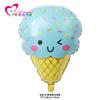 Venta caliente postre helado globo de película de aluminio helado dona decoración fiesta de cumpleaños suministros decoración de globos lote