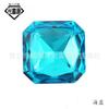 Cristal de estrás cuadrado octogonal de 8-23 mm con fondo puntiagudo, diamante de vidrio de color, forma de diamante, accesorios de joyería DIY