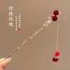 Grampo de Cabelo com Borla Estilo Antigo Hanfu, Novo Grampo de Cabelo de Alto Padrão Estilo Chinês, Acessório de Cabelo Pérola Qipao de Nicho