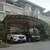 Instalación de Marquesina de Aleación de Aluminio por el Fabricante, Cobertizo de Estacionamiento para Villa al Aire Libre, Protección Solar y Refugio contra la Lluvia de Aleación de Aluminio