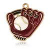 Serie Deportiva de Béisbol para Niños de Venta Caliente Transfronteriza Nuevos Colgantes para Llavero Pulsera Collar Accesorios de Joyería DIY
