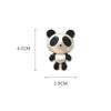 Tenis Deportivos Casuales Hebilla DIY Desmontable Usable Decoración de Flor para Zapato Panda Rojo Accesorios Estéreo Hebilla para Zapato con Cuentas