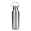 Botella Deportiva Estilo Americano de Boca Ancha Termo Taza de Acero Inoxidable de Doble Capa al Vacío para Ciclismo al Aire Libre y Montañismo con Gran Capacidad