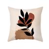 2026 Nueva Funda de Almohada Estampada Estilo Morandi Tela de Piel de Melocotón Transfronteriza Funda para Cojín de Sala de Estar Dormitorio Funda de Almohada