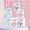 Papel de Pañuelo de Color Sólido Sanrio, Papel de Seda Impreso de Kuromi, Textura Suave como Nube de Tres Capas, Paquete Pequeño, con Licencia Oficial, Portátil