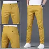 Pantalones Casuales de Otoño de Hong Kong para Hombre, Corte Delgado, Versátiles, Pantalones Largos de Moda Tendencia Estilo Coreano de Negocios de Alta Gama para Hombre 2026