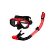 Máscara de Snorkel de Silicone Amazon Visão Ampla HD Óculos de Mergulho Conjunto Completo de Snorkel Seco Equipamento para Esportes Subaquáticos