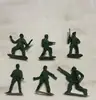 Segunda Guerra Mundial 5cm Soldado Base Militar Escena Modelo Post-80S Kidshood Clásico Nostálgico Niños Juguetes Modelo Venta al por Mayor