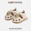 Zapatos para Caminar de Velcro para Bebé Niña Modelo Nuevo Primavera y Otoño 2026 0-1-3 Años Bebé Suela Suave Anti-Golpes Antideslizantes