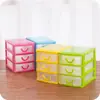 Caja organizadora de cajón de dulces de 2-3 capas caja de acabado caja de almacenamiento de cosméticos piezas de escritorio de oficina