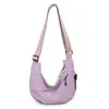 Bolso Dumpling Simple Casual Ligero Bolso de Hombro Bolso Bandolera Versátil Japonés Bolso Mochila para Estudiantes Universitarias para Clase y Desplazamiento