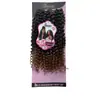 Artículo popular de comercio exterior: Trenzas de torsión bohemia de 3 hebras 20 pulgadas extensiones de cabello trenzado de fibra sintética de alta temperatura peluca africana