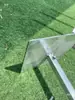Nuevos Accesorios para Bodas Soporte de Fondo de Arte de Hierro Tablero Poste Único Telescópico Decoración de Boda Marco de Arco Ajustable