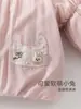 Abrigo de algodón acolchado con cuello de muñeca para bebé niña, chaqueta fina de algodón para otoño e invierno de bebé, forro 100% algodón Clase A, prenda de abrigo para salir