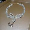 Super hada socialité temperamento cristal lazo cadena clavícula lujo ligero moda elegante alto sentido pequeño fresco collar explosiones