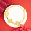 Pulseira de Ouro de Areia Vietnamita para Mulheres, Cor Duradoura, Estilo de Verão de Alta Qualidade, Cobre Real Imitação de Ouro, Joias Novo Estilo Chinês, Item Mais Vendido