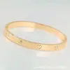 Pulsera de Cierre a la Moda, Pulsera Popular Chapada en Oro Rosa de Quinta Generación, Estilo Celebridad de Internet con Diez Diamantes, Cierre Incrustado con Diamantes, Mayoreo