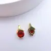 Colgante de Cobre Chapado en Oro con Circonita Joyería de Conservación de Color Accesorios Hecho a Mano DIY Collar Pulsera Pendientes Joyería con Borlas